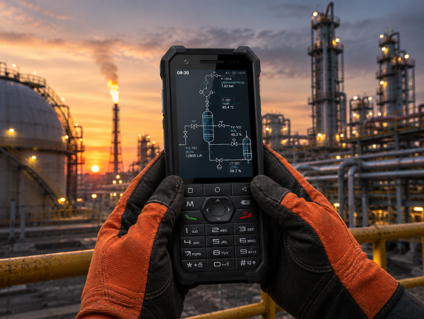 RxIS101 Intrinsically Safe Android Mobile Operational Overview